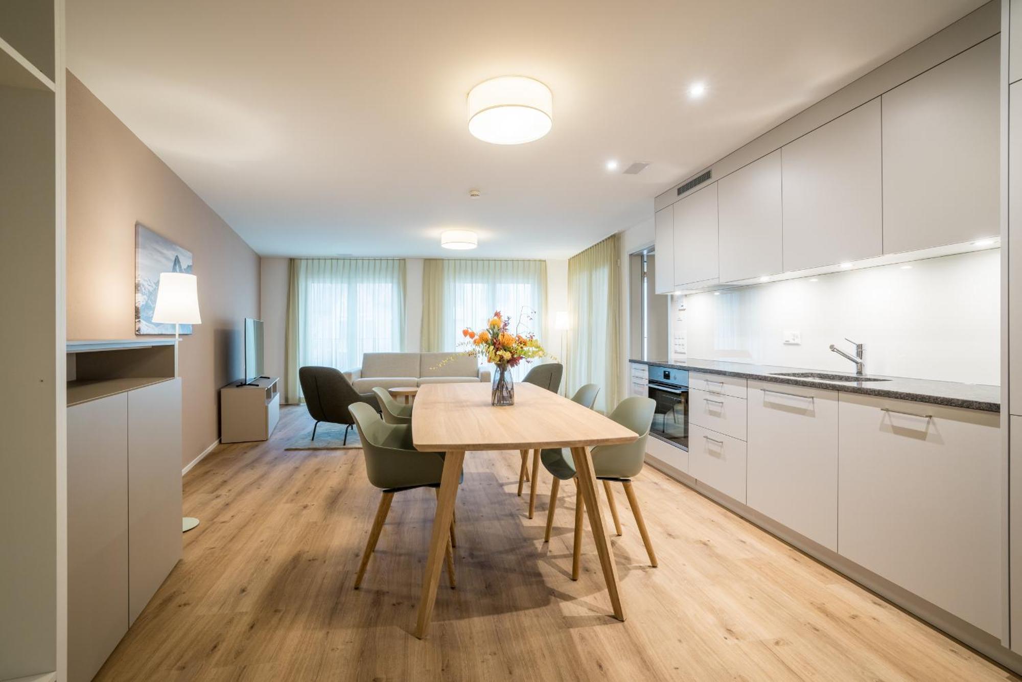 Modern City Apartments إنترلاكن الغرفة الصورة