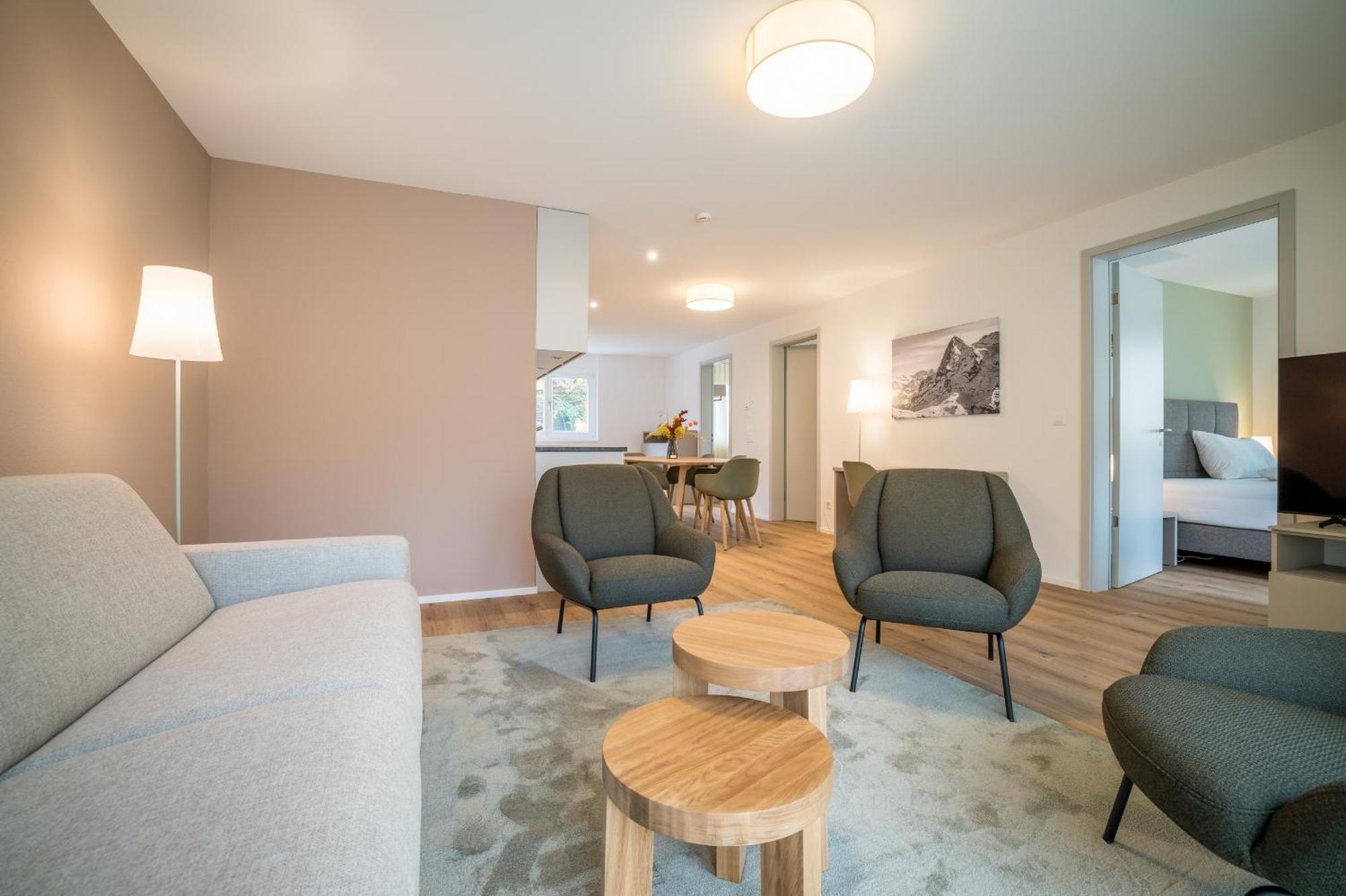 Modern City Apartments إنترلاكن الغرفة الصورة