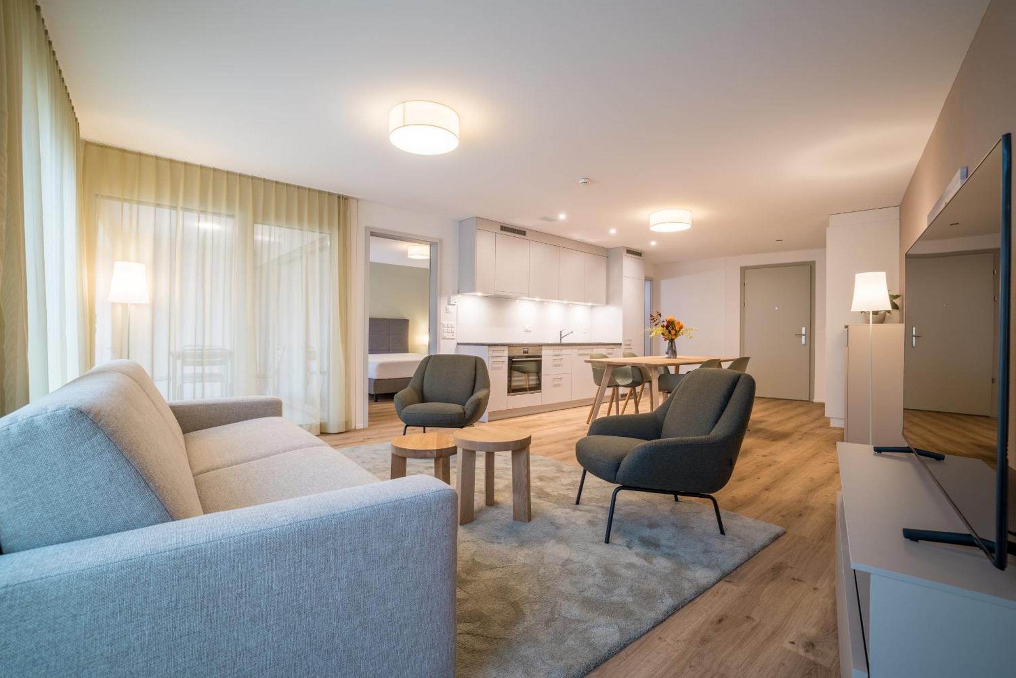 Modern City Apartments إنترلاكن الغرفة الصورة