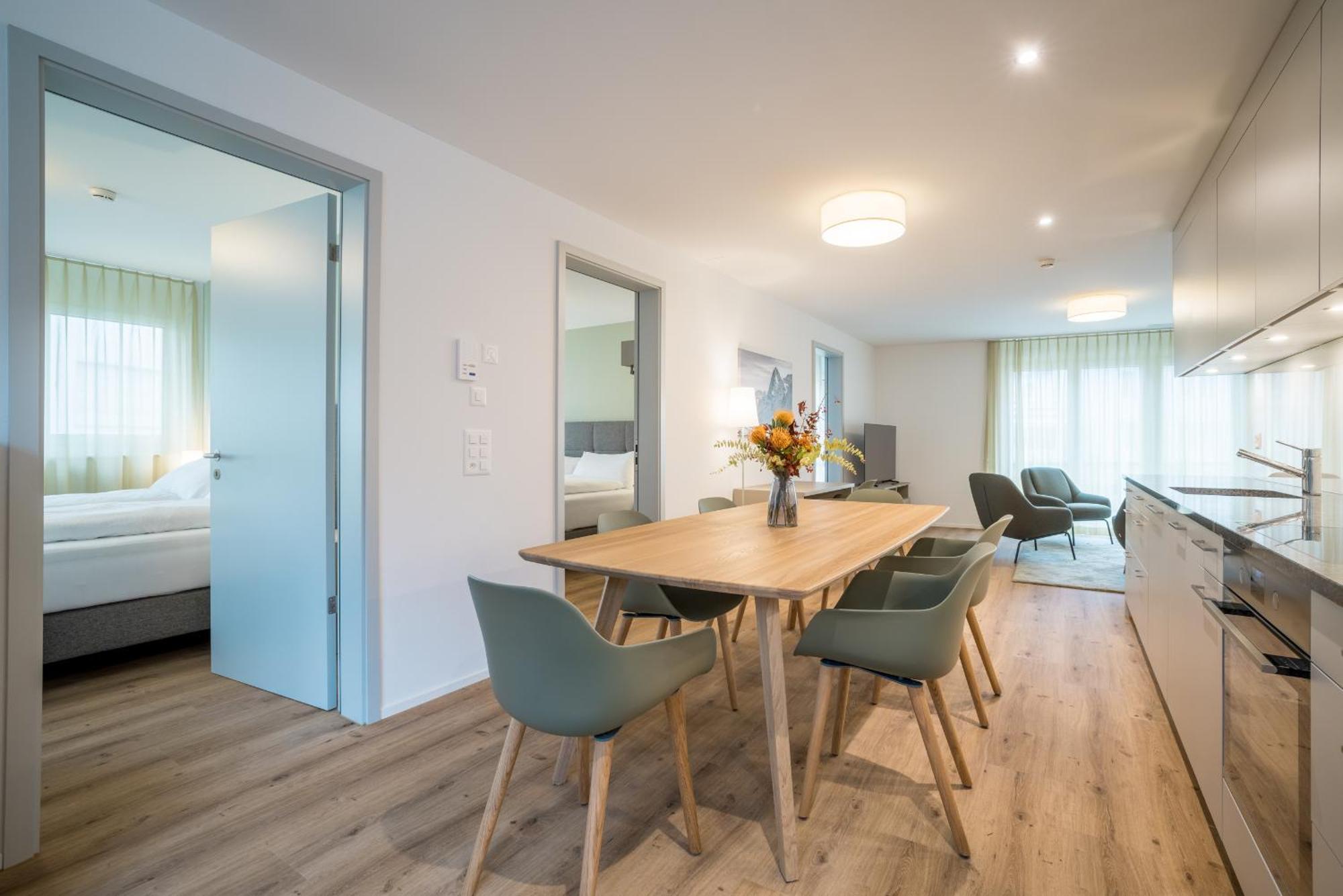 Modern City Apartments إنترلاكن الغرفة الصورة